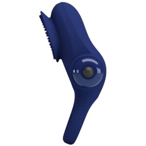 For Him-Ringbälle mit Blau-Silikon-Schwingung, 10 Geschwindigkeiten · Sextoys (Bild 6)