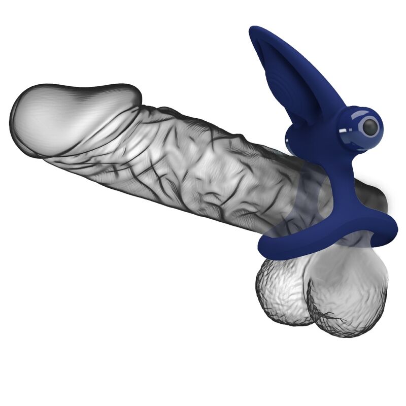 For Him-Double Mat Ring mit Vibration und Stimulator · Sextoys (Bild 2)