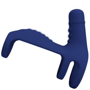 For Him-Elish Ring Vibrator mit Blau-Silikon-Erweiterung, 10 · Sextoys (Bild 7)