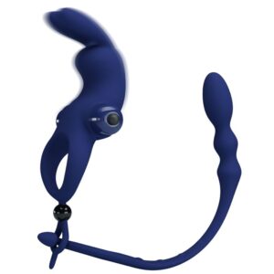 For Him-Pretty Love Ring Vibrator Kaninchen mit Stecker · Sextoys (Bild 7)