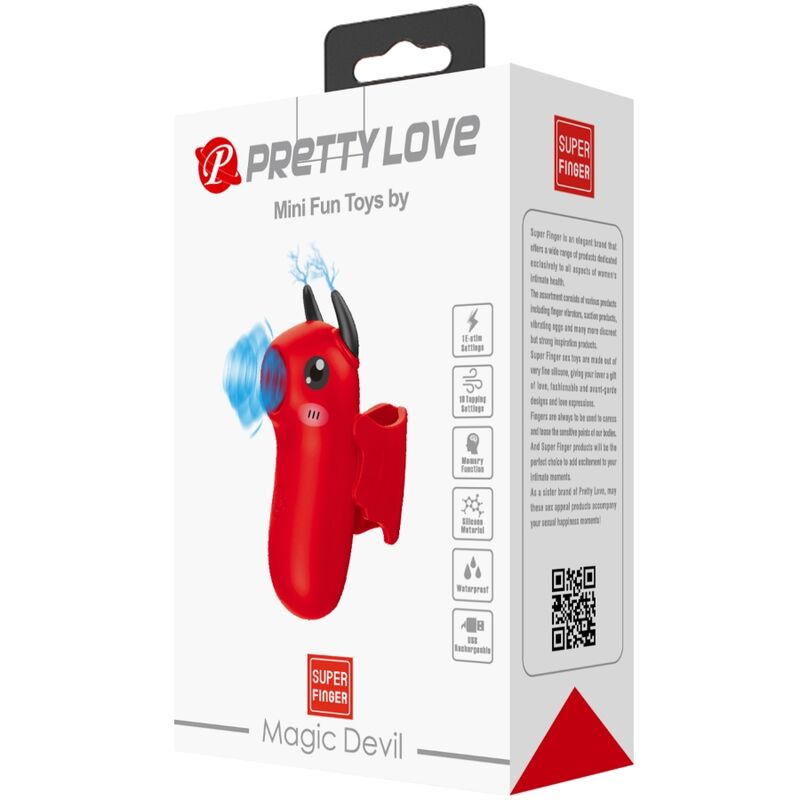 Fun Toys-Mini Spaß Magische Spielzeuge Devil Stimulator-Silikon, 10 Geschwindigkeiten · Vibratoren (Bild 2)