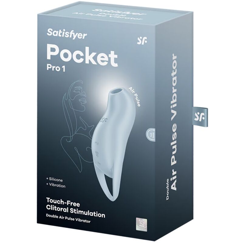Satisfyer Air Pulse-Pocket Pro 1 Stimulator für Klitoris · Vibratoren (Bild 3)