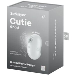 Satisfyer Layons-Cutie Ghost Lay-on Vibrator Weiß-Silikon, 12 · Vibratoren (Bild 4)