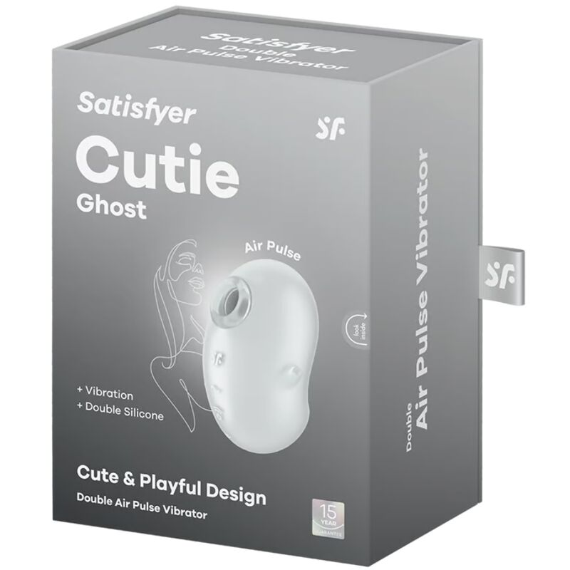 Satisfyer Layons-Cutie Ghost Lay-on Vibrator Weiß-Silikon, 12 · Vibratoren (Bild 4)