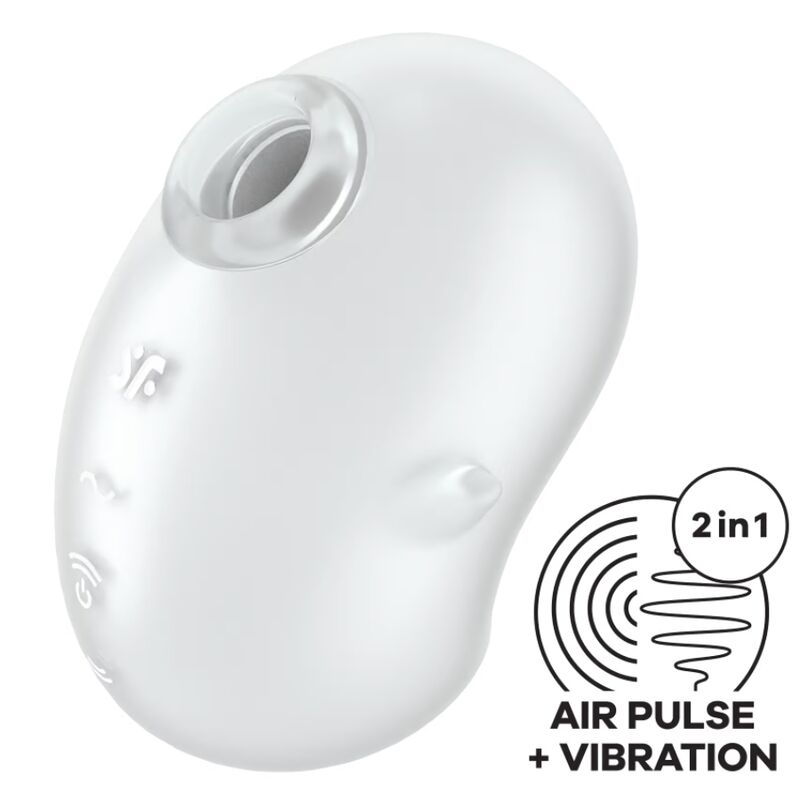 Satisfyer Layons-Cutie Ghost Lay-on Vibrator Weiß-Silikon, 12 · Vibratoren (Bild 5)