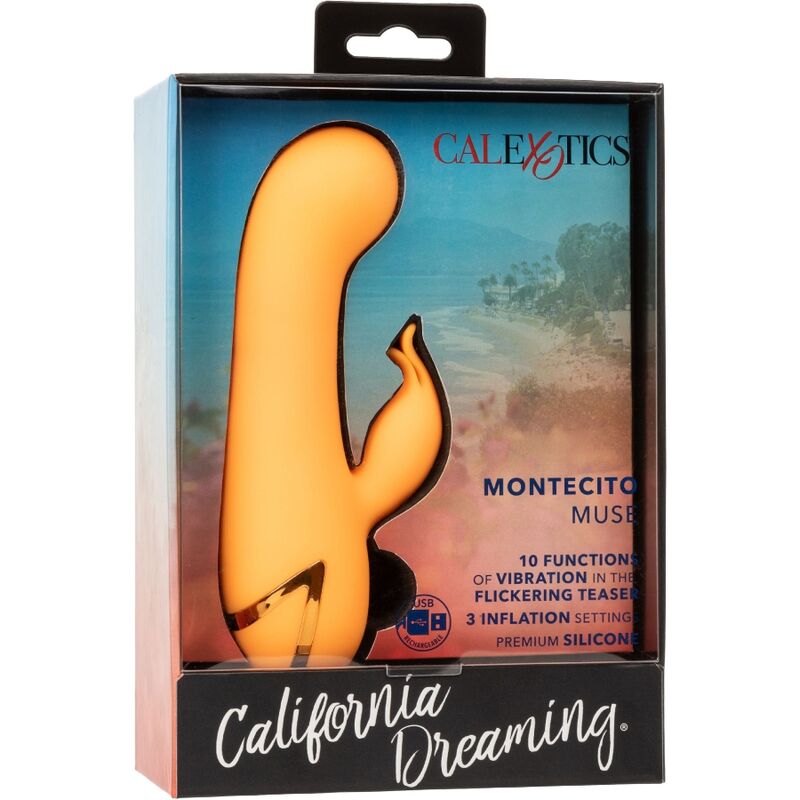 Calexotics-Montecito Muse Vibrator Rabbit Orange California · Vibratoren (Bild 10)