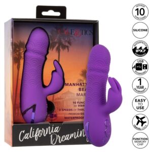 Calexotics-Manhattan Beach Marvel Vibrator Rabbit Lila · Vibratoren (Bild 9)