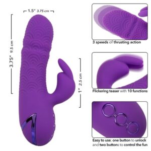 Calexotics-Manhattan Beach Marvel Vibrator Rabbit Lila · Vibratoren (Bild 7)