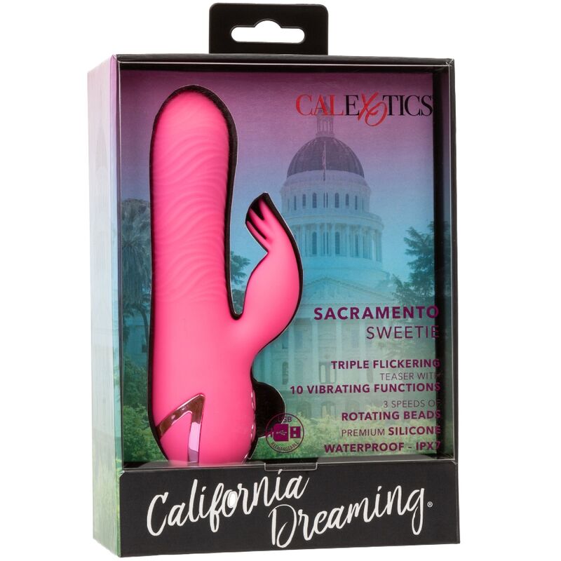 Calexotics-Sweetie Vibrator Sacramento Rabbit Rosa aus Kalifornien · Vibratoren (Bild 10)