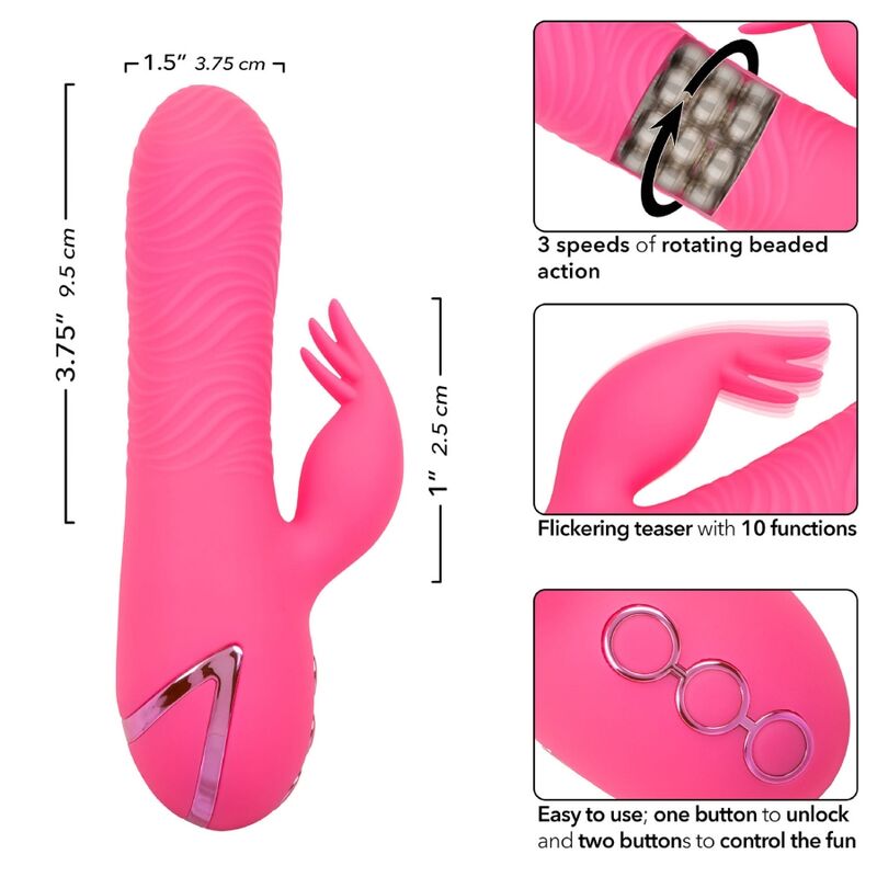 Calexotics-Sweetie Vibrator Sacramento Rabbit Rosa aus Kalifornien · Vibratoren (Bild 7)