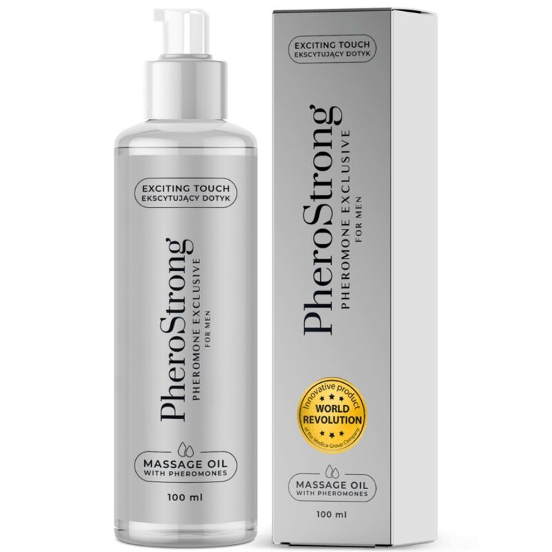 Pherostrong-Exklusives Massageöl für Männer 100 ml · Kosmetika & Aphrodisiaka