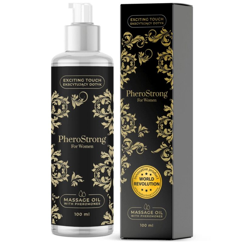 Pherostrong-Massageöl für Frauen 100 ml · Kosmetika & Aphrodisiaka