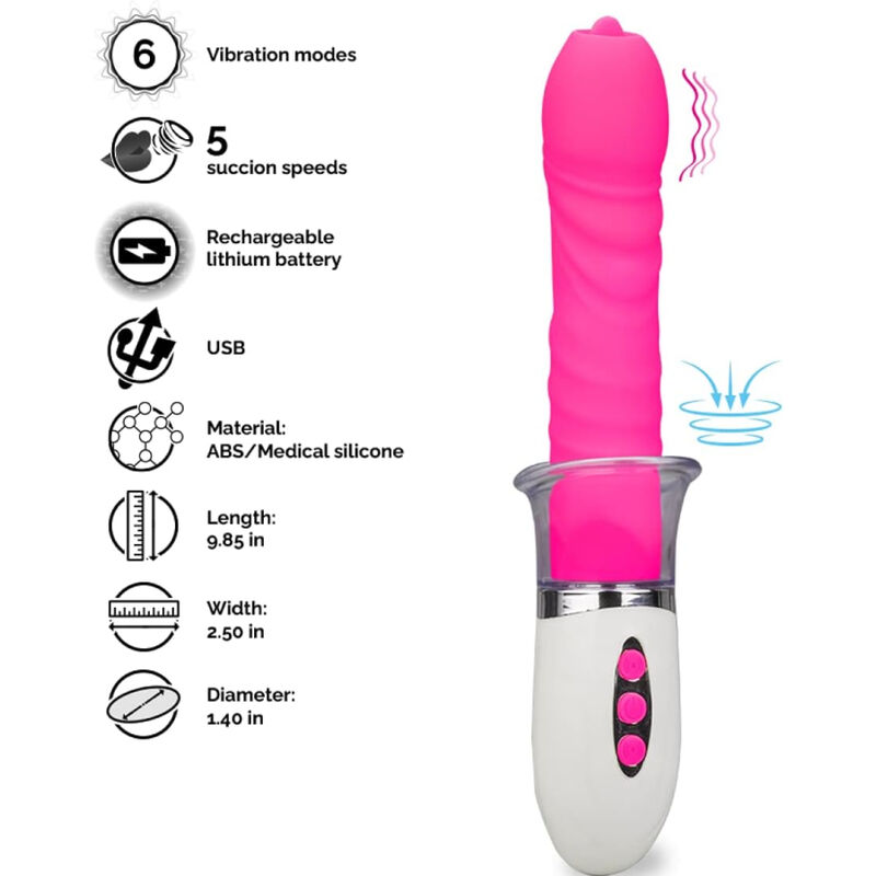 Armony-Liberty Vibrator mit Stoßfunktion