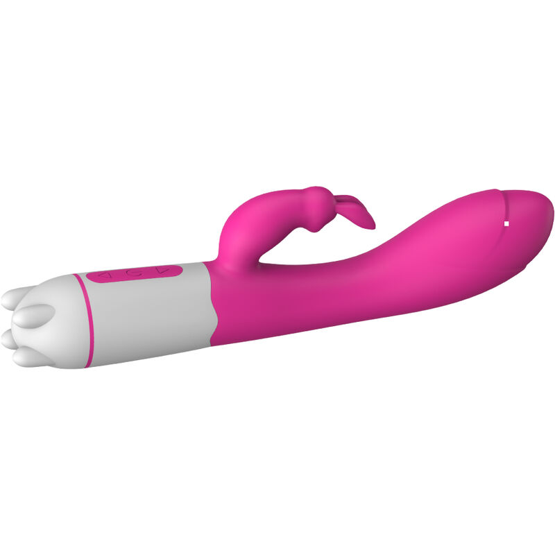 Armony-Happy Vibrator und Stimulator Kaninchen Rosa-Silikon, 12 Geschwindigkeiten · Vibratoren (Bild 5)