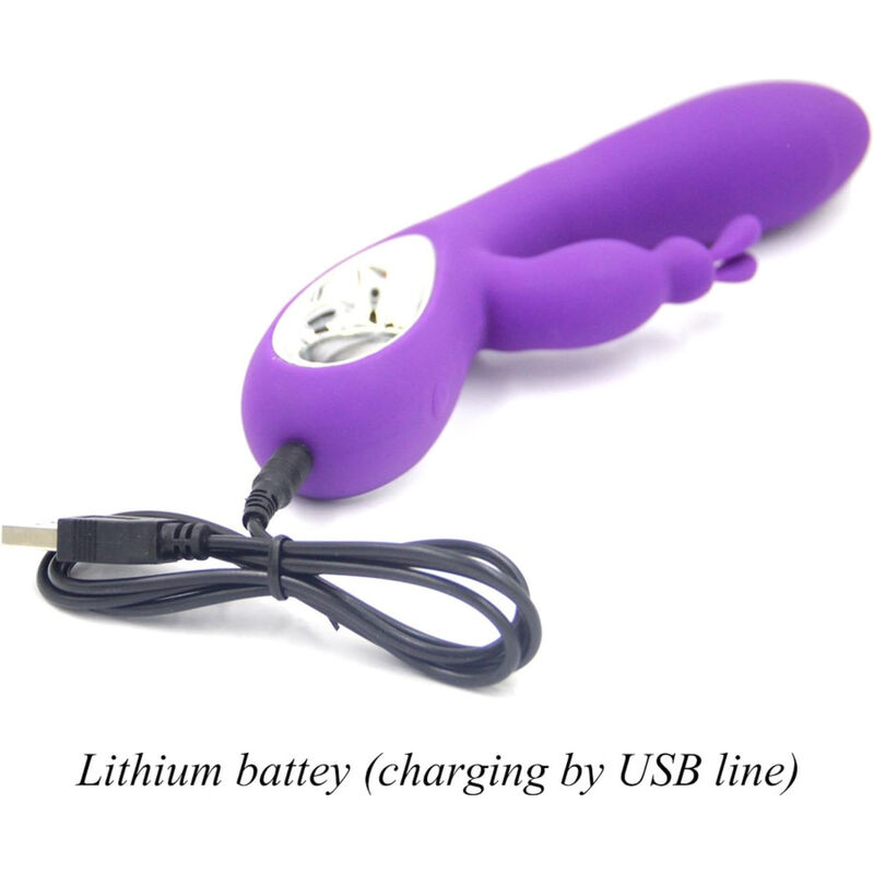 Armony-Schöne Violet Rabbit Pull Ring Vibrator-Silikon, 10 Geschwindigkeiten · Vibratoren (Bild 3)