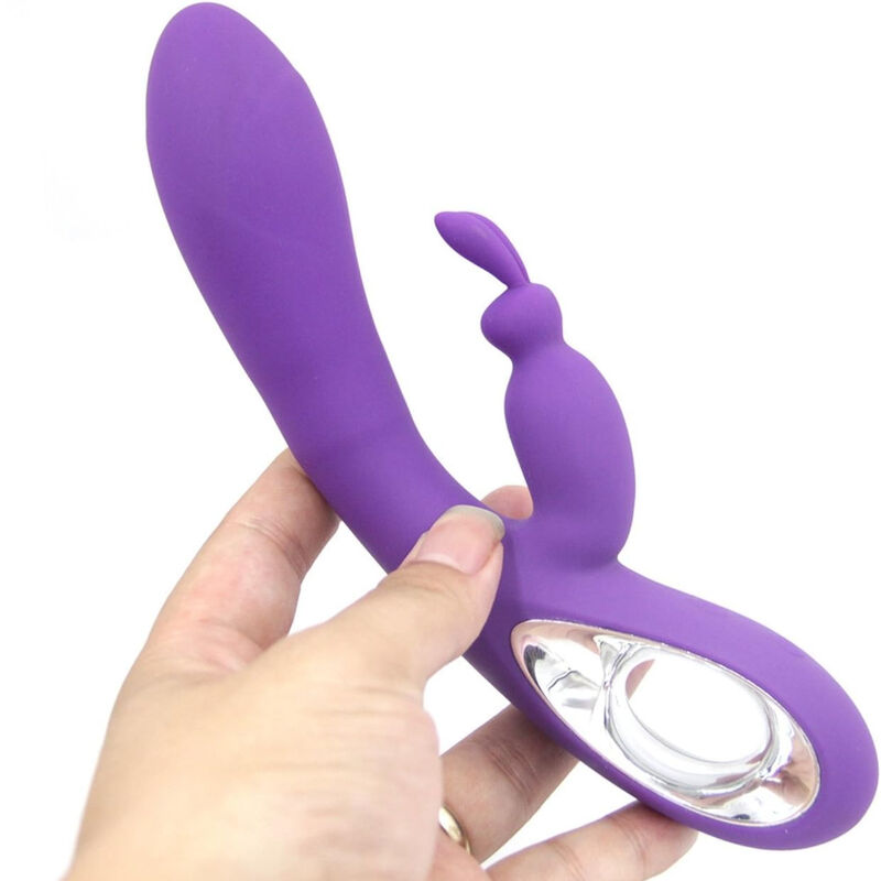 Armony-Schöne Violet Rabbit Pull Ring Vibrator-Silikon, 10 Geschwindigkeiten · Vibratoren