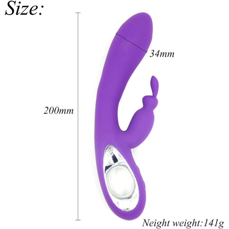 Armony-Schöne Violet Rabbit Pull Ring Vibrator-Silikon, 10 Geschwindigkeiten · Vibratoren (Bild 2)