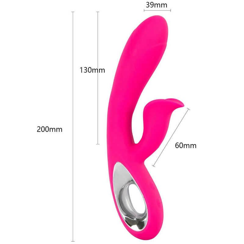 Armony Daro Vibrator & Stimulator mit Fuchsia-Silikonring, 12 · Vibratoren (Bild 3)