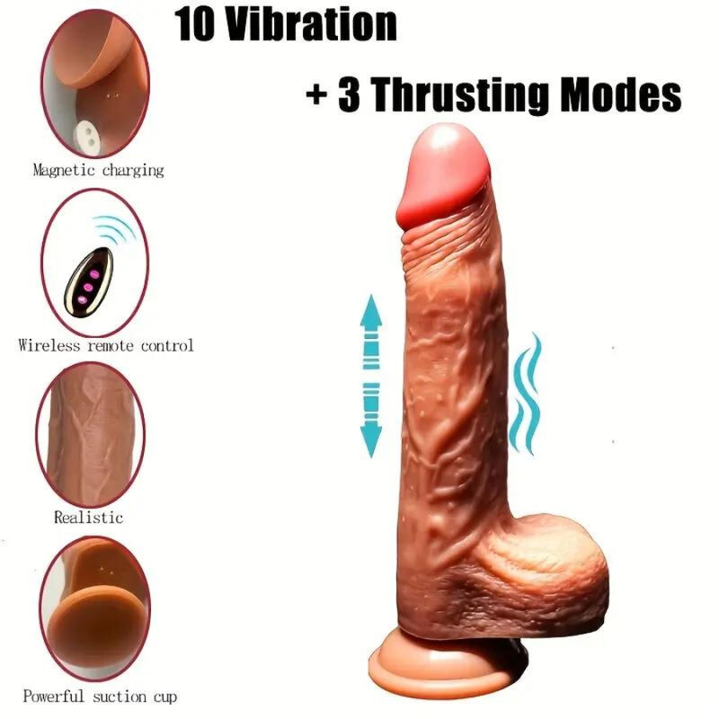 Armony-Dildo Vibrator Realistisch mit Druck, Heizung · Vibratoren (Bild 4)