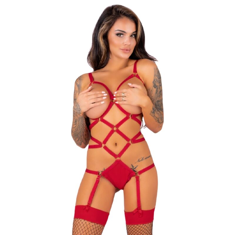Livco Corsetti Fashion-Thiara LC-20213 Body und Strümpfe