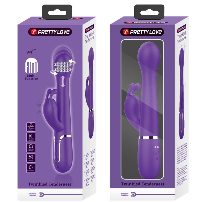 High Tech-Dejon Rabbit Vibrator 3 in 1 Multifunktion · Vibratoren (Bild 15)