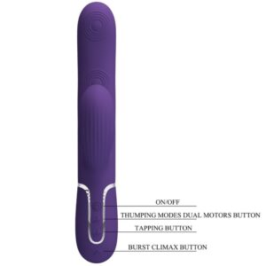 High Tech-Perlite Vibrator G-Spot 3 in 1 Multifunktion · Vibratoren (Bild 8)