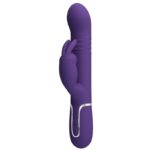 High Tech-Coda Rabbit Vibrator 4 in 1 Purple-Silikon, 7 Geschwindigkeiten · Vibratoren