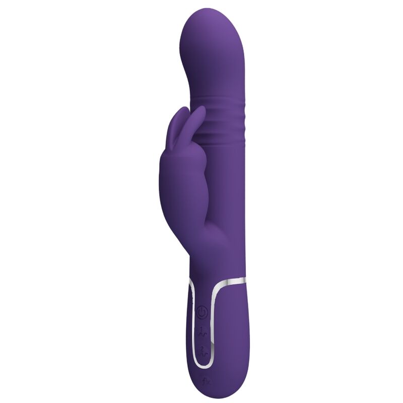 High Tech-Coda Rabbit Vibrator 4 in 1 Purple-Silikon, 7 Geschwindigkeiten · Vibratoren