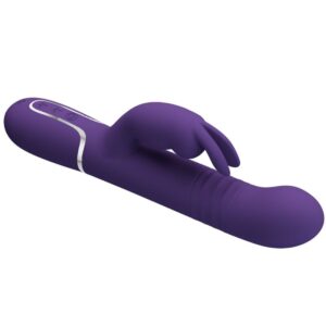 High Tech-Coda Rabbit Vibrator 4 in 1 Purple-Silikon, 7 Geschwindigkeiten · Vibratoren (Bild 4)
