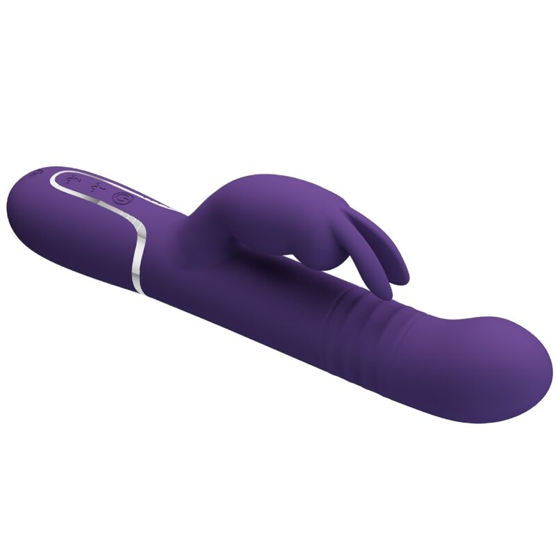 High Tech-Coda Rabbit Vibrator 4 in 1 Purple-Silikon, 7 Geschwindigkeiten · Vibratoren (Bild 4)