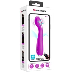 App Series-Hector Elektroshock Vibrator Free App Lila-Silikon · Vibratoren (Bild 5)