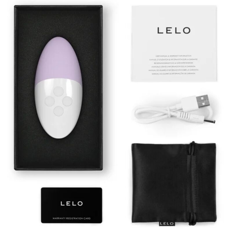 Lelo-Siri 3 Massagegerät für Klitoris Lavendel Calma-Silikon, 7 · Vibratoren (Bild 5)