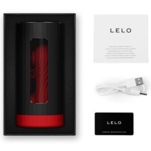 Lelo-F1S V3 Masturbator Männlich Rot Xl-Silikon, 7 Geschwindigkeiten, App · Sextoys (Bild 3)