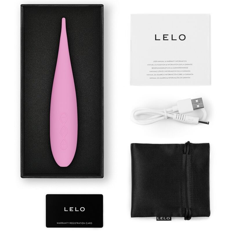 Lelo-Dot Travel Stimulator Klitoris Silikon, 8 Modi · Vibratoren (Bild 4)