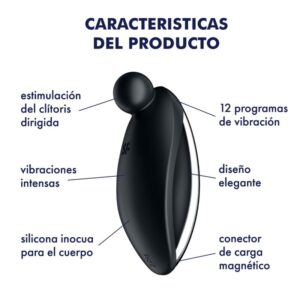 Satisfyer Vibrator-Spot on 2 Vibrator Lay-on Schwarz-Silikon, 12 · Vibratoren (Bild 4)