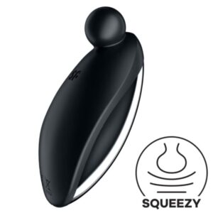 Satisfyer Vibrator-Spot on 2 Auflegevibrator Schwarz-Silikon, 12