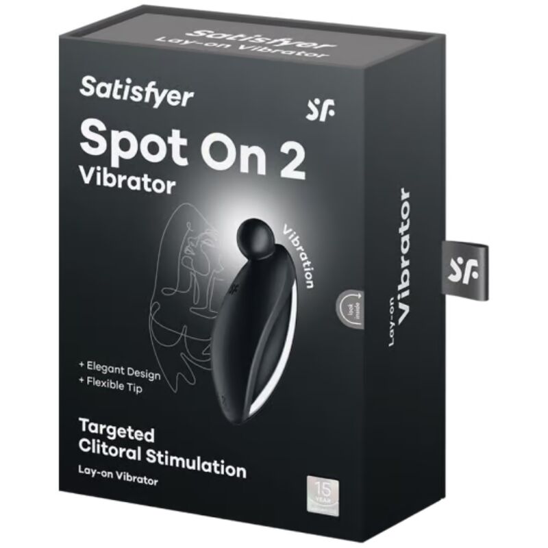 Satisfyer Vibrator-Spot on 2 Vibrator Lay-on Schwarz-Silikon, 12 · Vibratoren (Bild 5)
