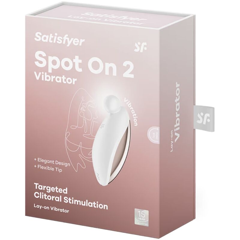 Satisfyer Vibrator-Spot on 2 Lay-on Vibrator White-Silikon, 12 · Vibratoren (Bild 5)