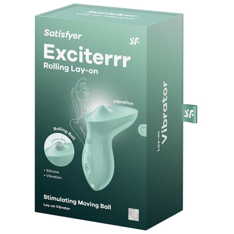 Satisfyer Vibrator-Exciterrr Lay-on für Klitoris, Farbe · Vibratoren (Bild 5)