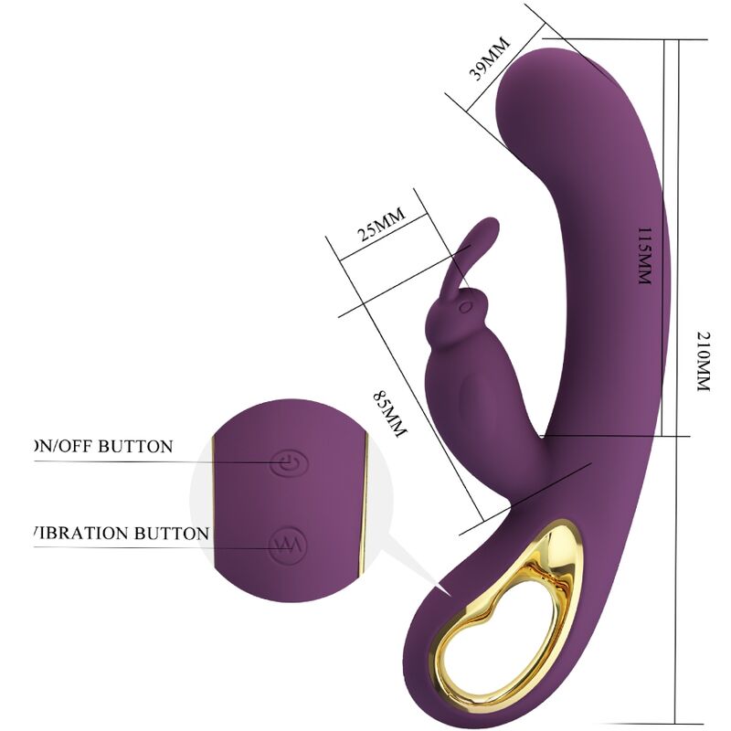 App Series-Liam Rabbit Vibrator und Stimulator G-Spot · Vibratoren (Bild 2)