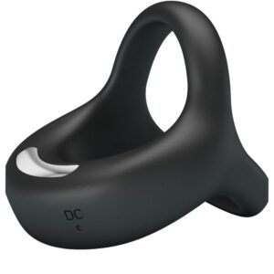 For Him-Elliott Ring Vibrator Schwarz-Silikon, 10 Geschwindigkeiten · Sextoys (Bild 5)
