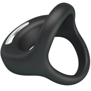 For Him-Elliott Ring Vibrator Schwarz-Silikon, 10 Geschwindigkeiten · Sextoys (Bild 4)