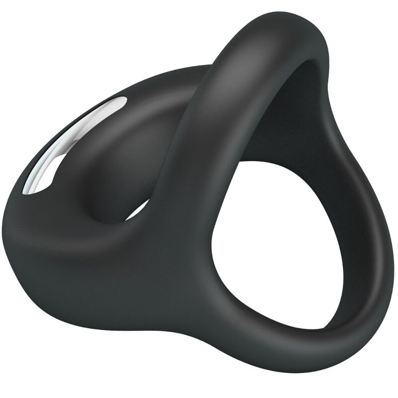 For Him-Elliott Ring Vibrator Schwarz-Silikon, 10 Geschwindigkeiten · Sextoys (Bild 4)