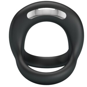 For Him-Elliott Ring Vibrator Schwarz-Silikon, 10 Geschwindigkeiten · Sextoys (Bild 3)