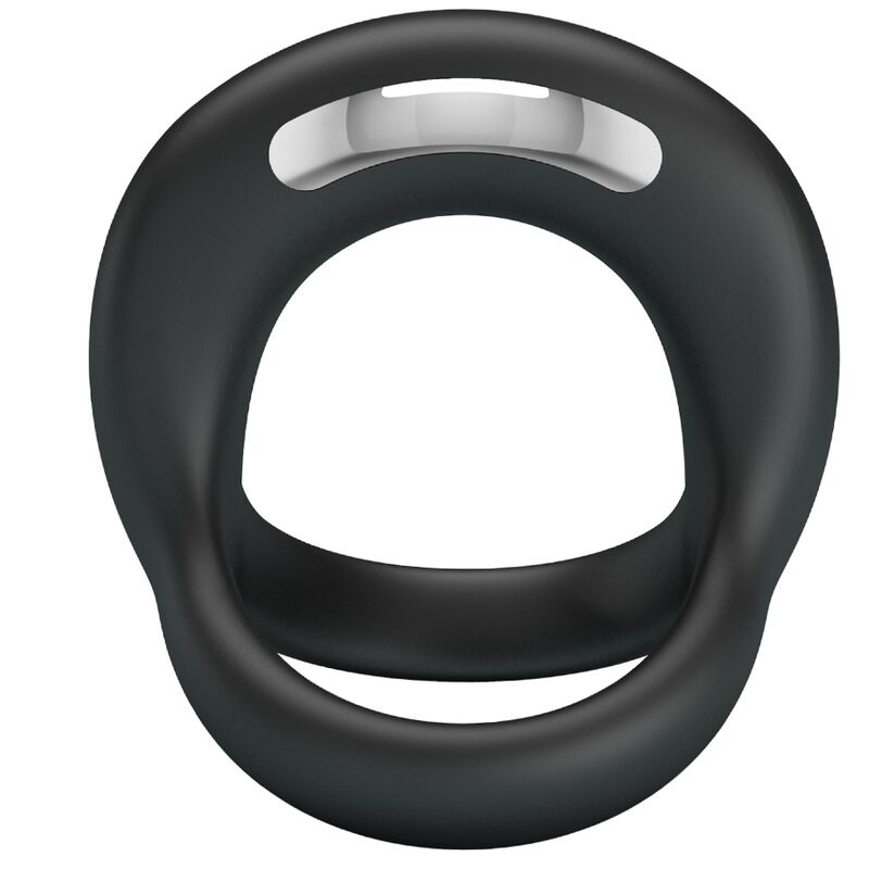 For Him-Elliott Ring Vibrator Schwarz-Silikon, 10 Geschwindigkeiten · Sextoys (Bild 3)