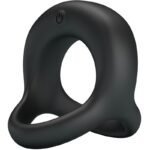 For Him-Elliott Ring Vibrator Schwarz-Silikon, 10 Geschwindigkeiten · Sextoys