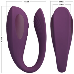 App Series-Aari Purple Stimulator Klitoris mit Anwendung · Vibratoren (Bild 5)