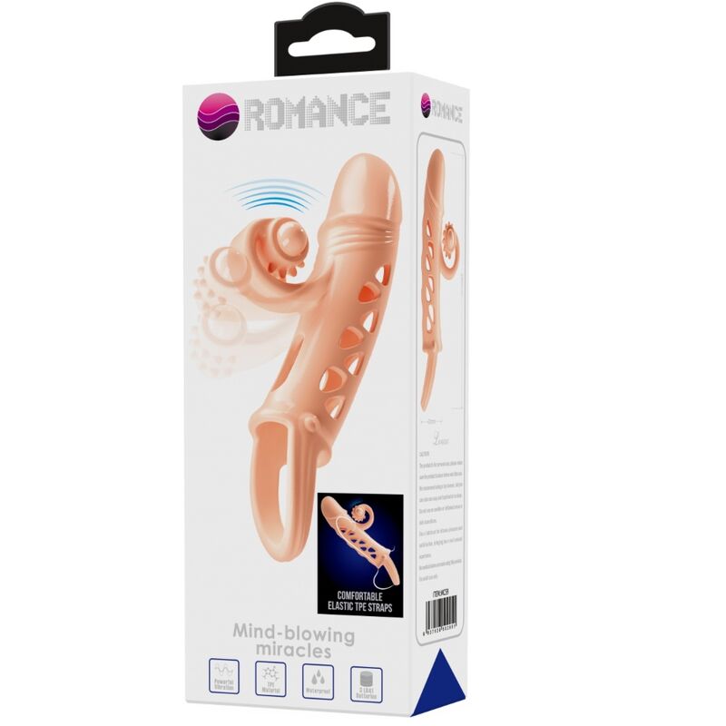 Romance-Penishülle Extender Vibration-Silikon · Sextoys (Bild 8)