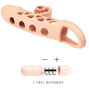 Romance-Penishülle Extender Vibration-Silikon · Sextoys (Bild 5)