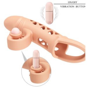 Romance-Penishülle Extender Vibration-Silikon · Sextoys (Bild 7)